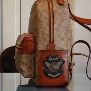 Coach Campus Backpack with PATCHES!!